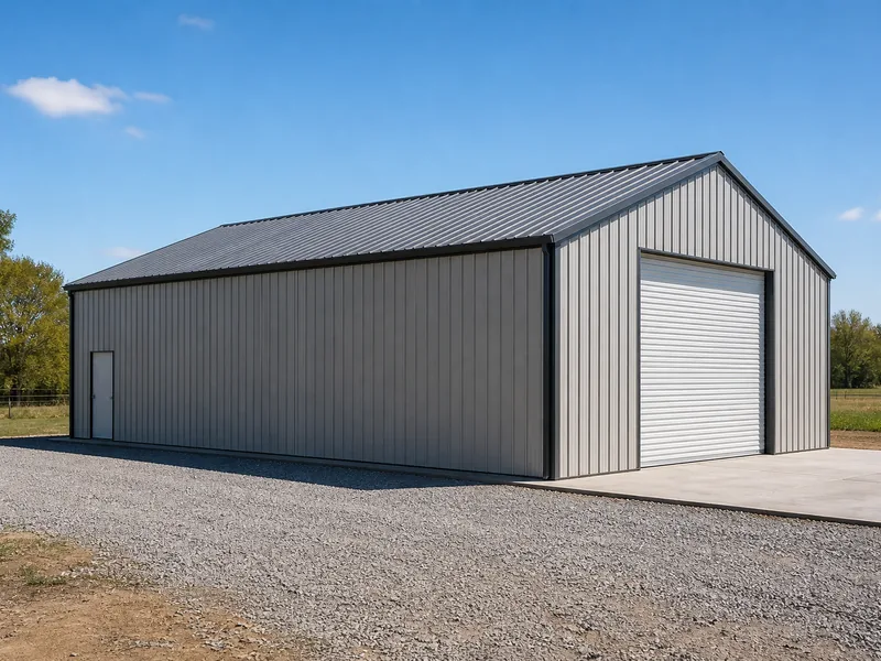 Home 59 30x40 Metal Building with Slab Cost