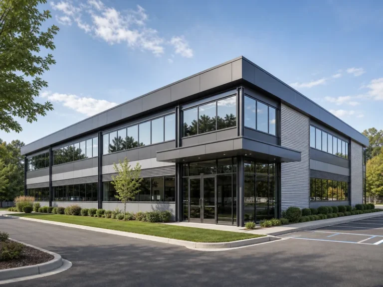 Construire un immeuble de bureaux, de la structure au finition intérieure
