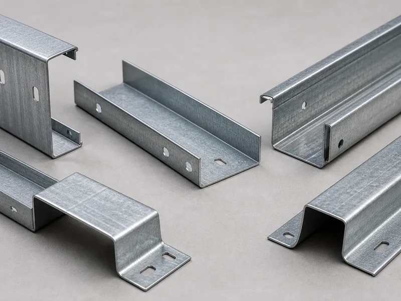 Cold-formed C-section and Z-section steel framing members