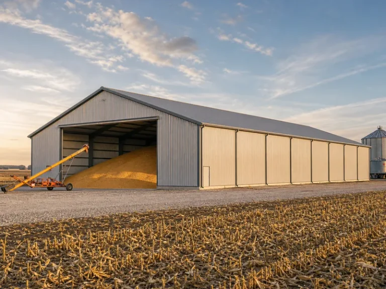 Grain Storage Buildings: Types, Steel Design, and How to Choose the Right Structure