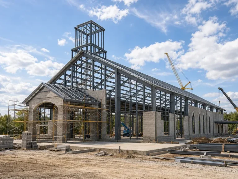 ¿Cuánto tiempo se tarda en construir una iglesia?