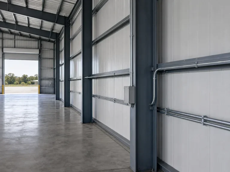 How to Wire Metal Building Around Its Steel Frame