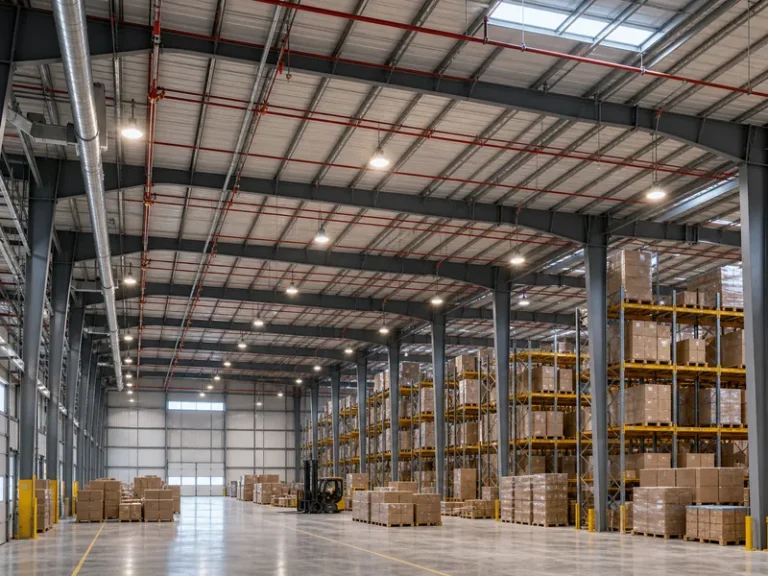 MEP for Warehouse Buildings: Designing for High-Bay Storage