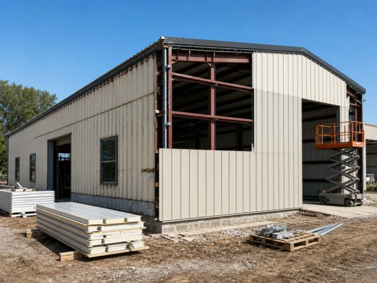 Metal Building Renovation Without Replacing the Steel Frame