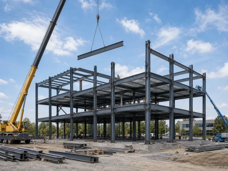 ¿Cuánto tiempo se tarda en construir un edificio de oficinas?