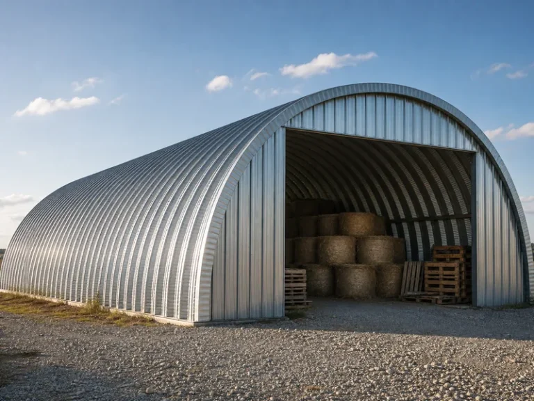 Edificio Quonset: costo, usos y limitaciones