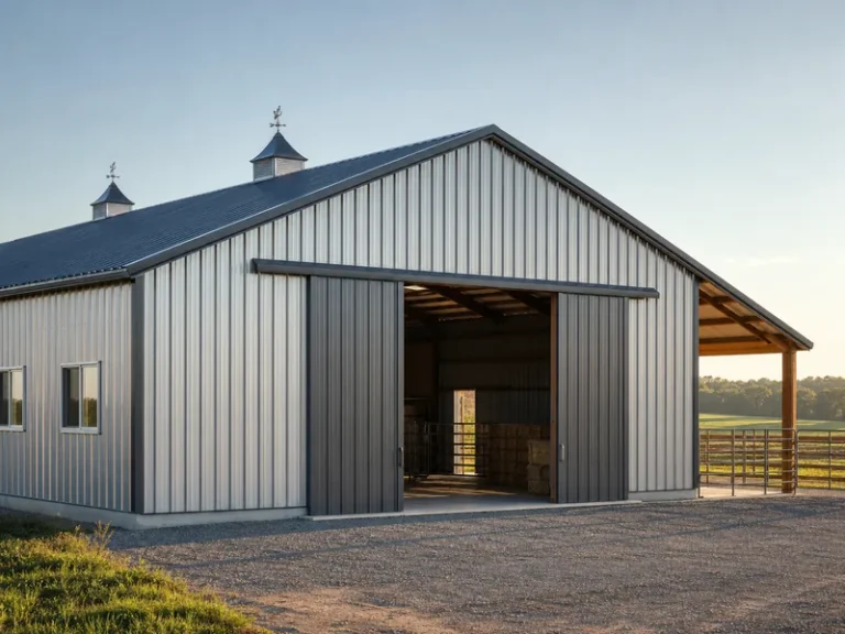 Precios de edificios agrícolas de acero: 15–43 $ por pie cuadrado