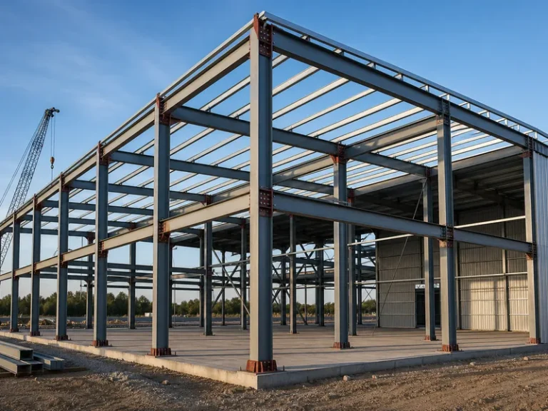 Construcción con estructura de acero: métodos y sistemas