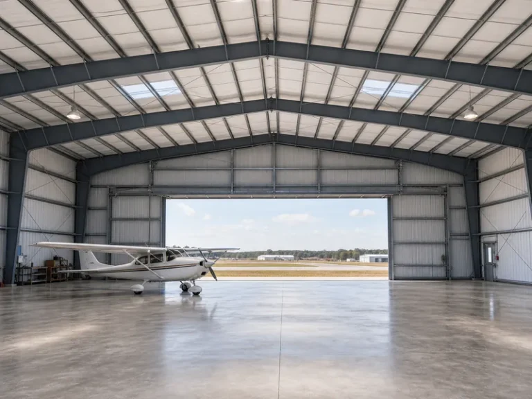 Steel vs Wood Airplane Hangar Construction