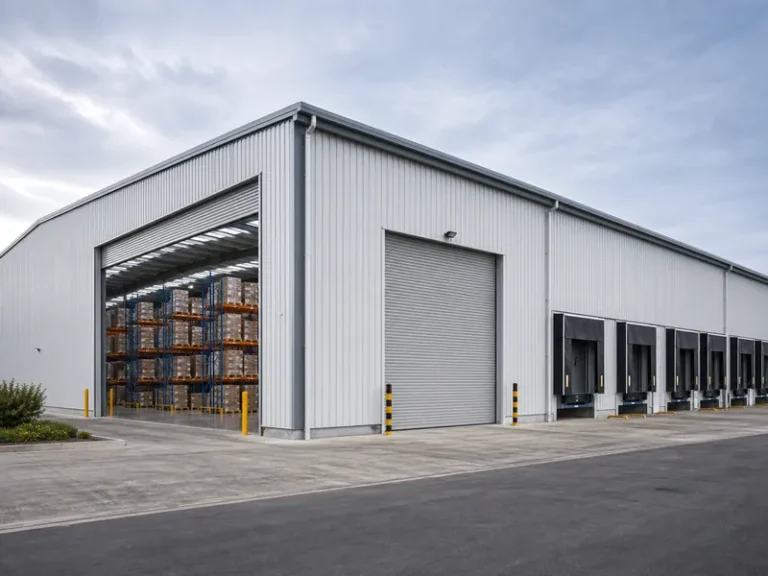 Warehouse Building Design for Storage and Throughput
