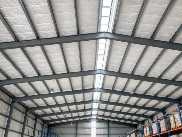 Warehouse Ceiling Insulation for Heat and Moisture Control